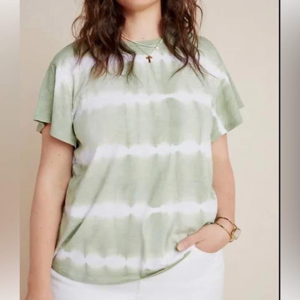 Anthropologie women’s tie dye tshirt